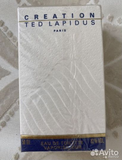 Духи creation TED lapidus / крейшен винтажные
