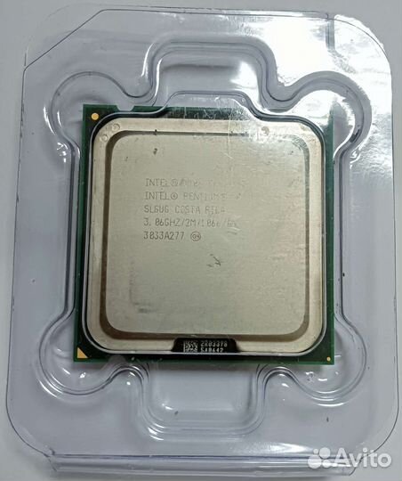 Процессор Intel Pentium E6600 socket 775