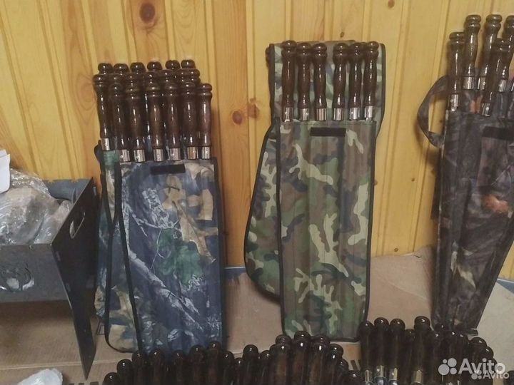 Набор шампуров в чехле подарочный