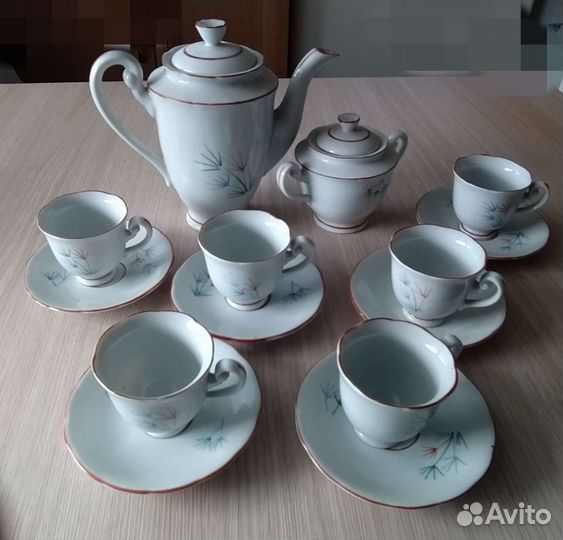 Кофейный сервиз фарфор