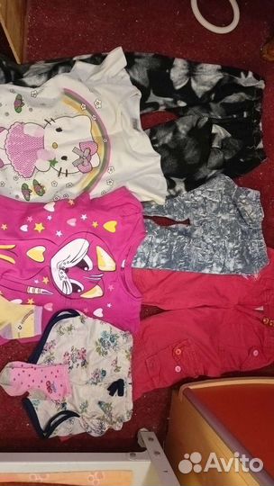 Продам пакет вещей для девочки 4-5 лет