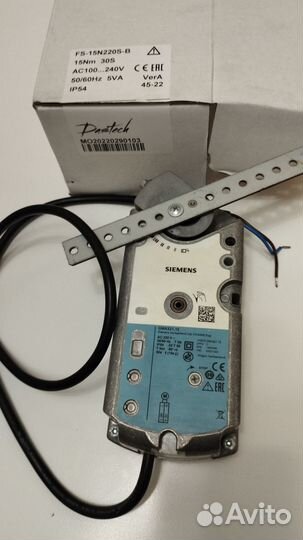 Привод воздушной заслонки Siemens GMA 321.1E/4