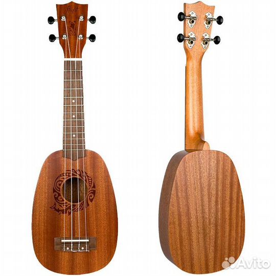 Flight NUP310 pineapple - укулеле сопрано Ананас