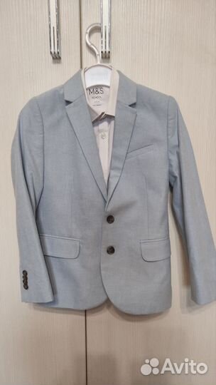 Костюм HM для мальчика 122 пиджак+брюки