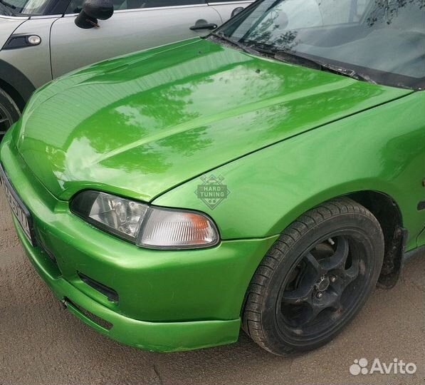 Пластиковый капот штатный Honda Civic 5