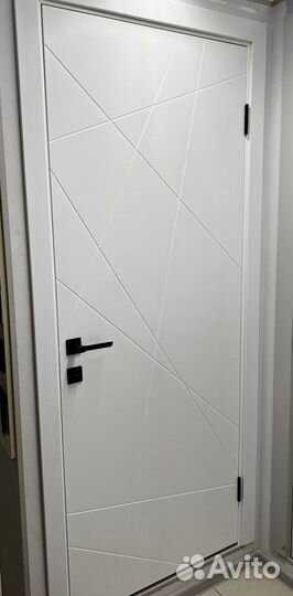 Дверь межкомнатная 60 с наличником новый