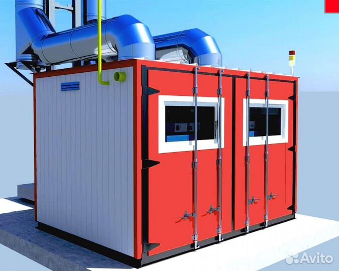 Модульная котельная на газе и дизеле