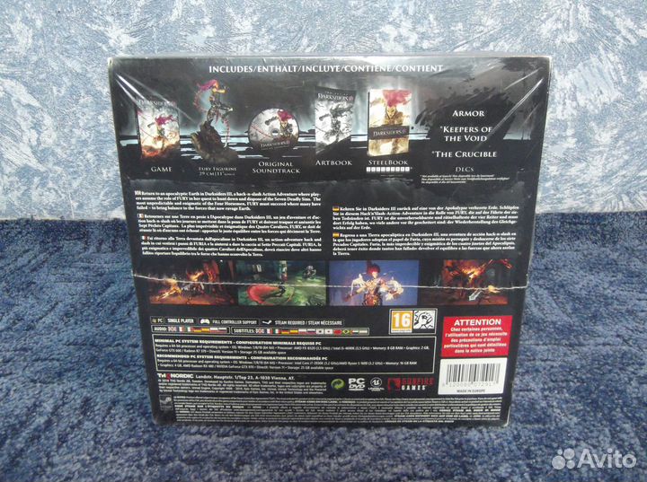 Darksiders III Коллекционное Издание (PC) новое