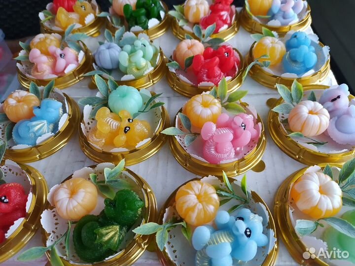 Мыло ручной работы новый год