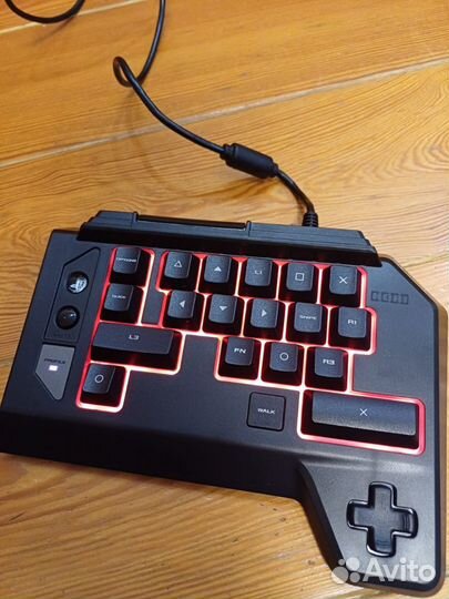 Игровая клавиатура hori TAC 4 type K для PS4/PS3