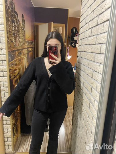 Вязаный кардиган