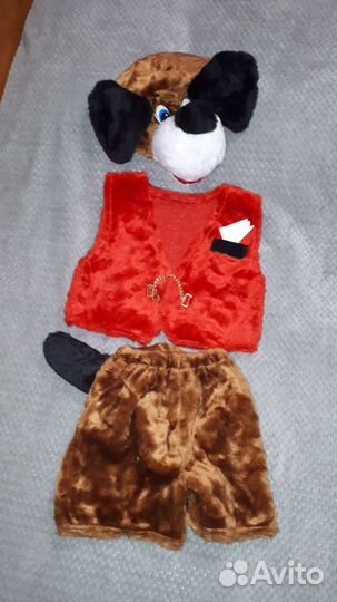 Новогодний костюм собаки