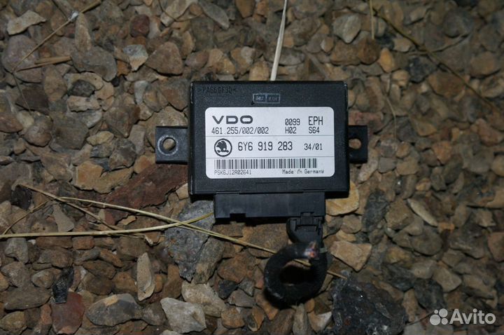 Skoda Fabia Блок управления парктроником