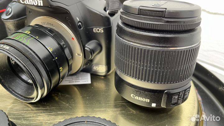 Зеркальный фотоаппарат canon 450d
