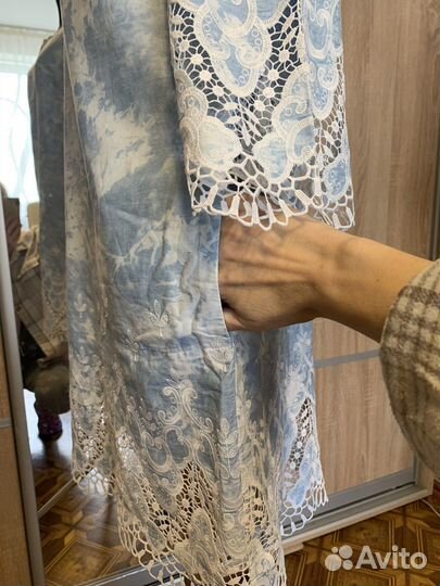 Джинсовое летнее платье