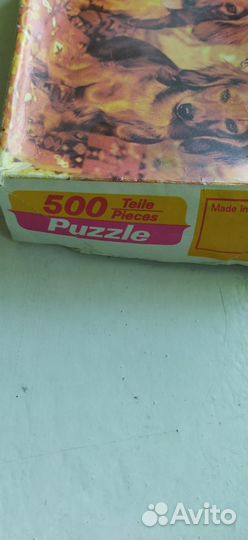 Пазлы винтаж ГДР