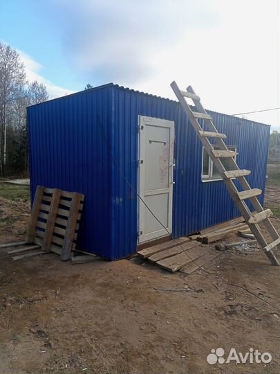 Бытовка контейнер морской вагончик 6х2,4 кпп