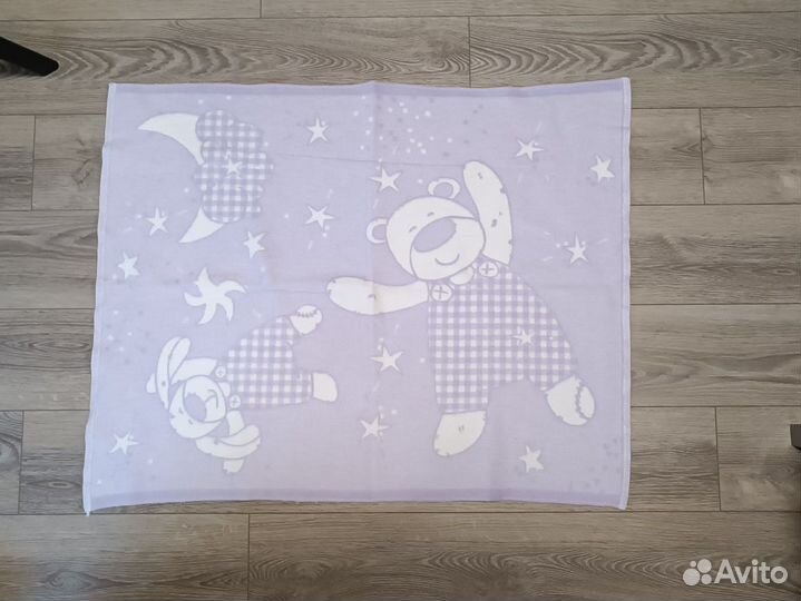 Одеяло байковое детское 90х100