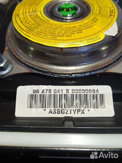 Подушка в руль Chevrolet Aveo т250