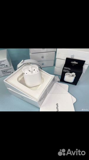 Беспроводные наушники apple airpods 2