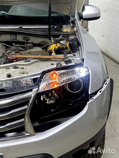 Тюнинг и ремонт фар, установка bi LED линз