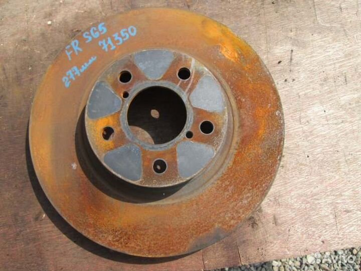 Тормозной диск передний Subaru Forester SG5 EJ202