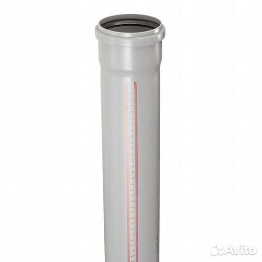 Труба канализационная d90х2000 мм пластиковая для