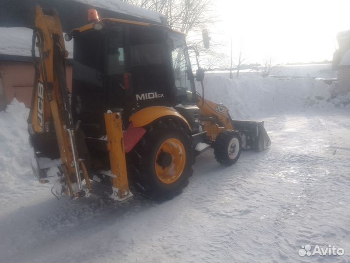 Услуги экскаватора погрузчика jcb