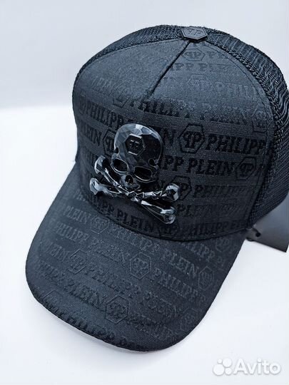 Бейсболка philipp plein сетка