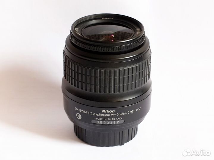 Объектив Nikon 18-55mm f/3,5-5,6 GII