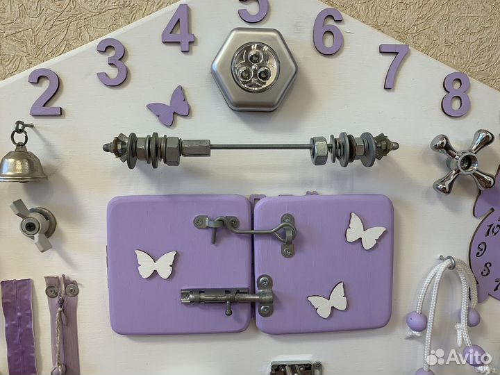 Бизиборд деревянный