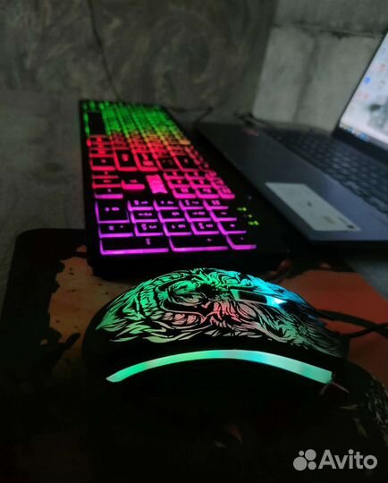 Клавиатура и мышь Defender