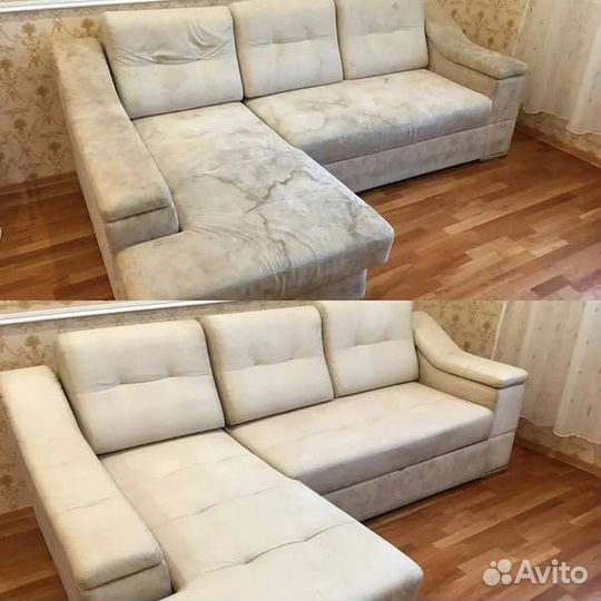Химчистка мягкой мебели: диванов, матрасов, кресел