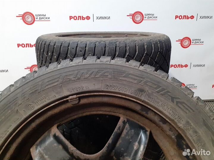 R16 Nitto therma spike 205/55, PCD 5x110 DIA 65.1