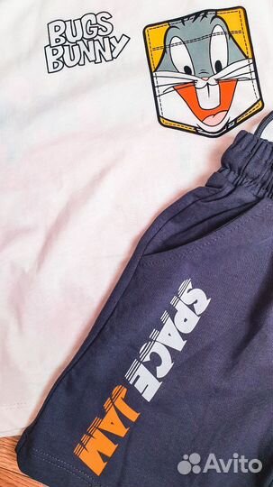 Футболка и шорты на мальчика хлопок