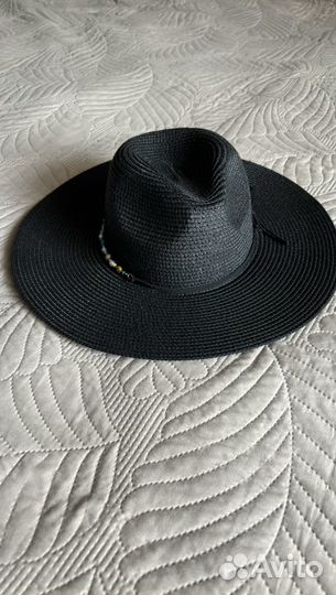 Шляпа женская соломенная