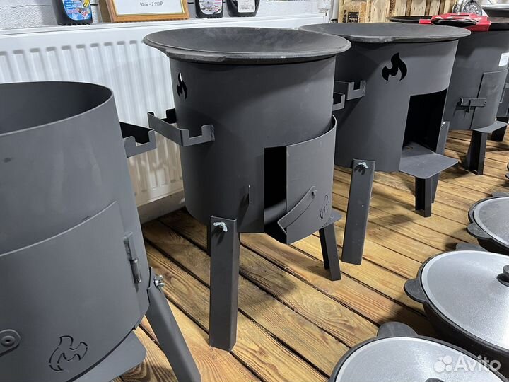 Печь для казана, учаг 4 - 22 л в наличии