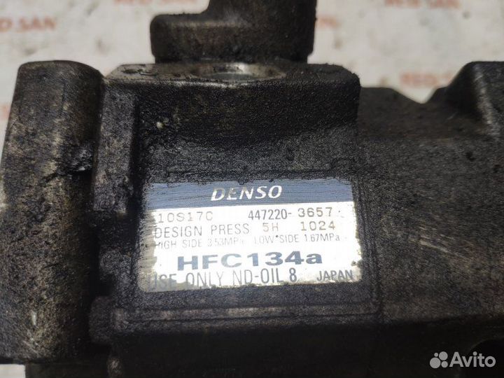 Компрессор кондиционера Mitsubishi Pajero 3 V78W