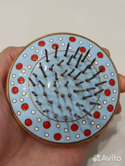 Кензан. Латунь, эмаль. Главювелирпром, СССР, 1966