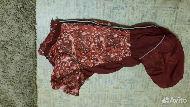 Зимний комбинезон для средней собаки