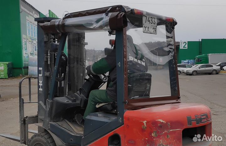 Мягкая кабина мягкие окна для погрузчика