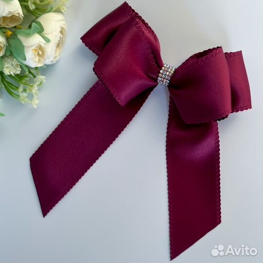 Банты стримеры, большие банты, банты на заколках