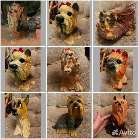 Йоркширский терьер статуэтка, статуэтки йорк