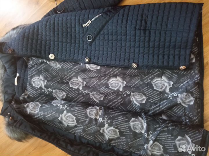 Куртка женская зима 58 60