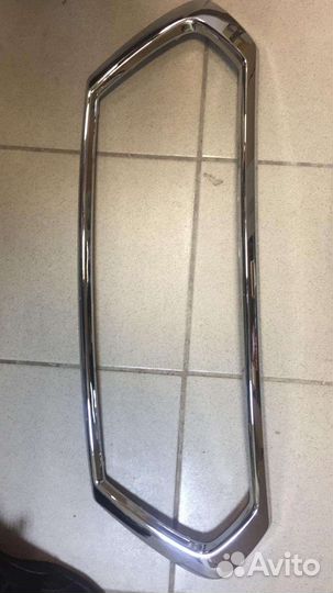 Накладка на бампер перед Датсун