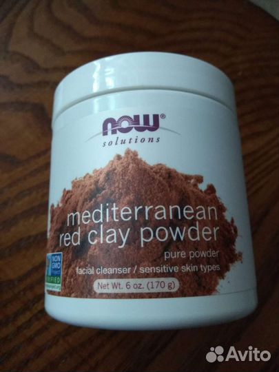 Косметическая красная глина Now Solutions
