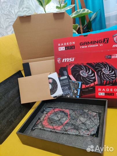 Видеокарта MSI AMD Radeon RX 470 gaming X