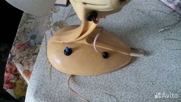 Настольный винтажный вентилятор яэмз вп-1