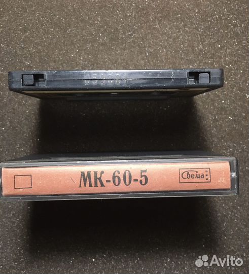 Аудиокассета мк 60 хромдиоксид