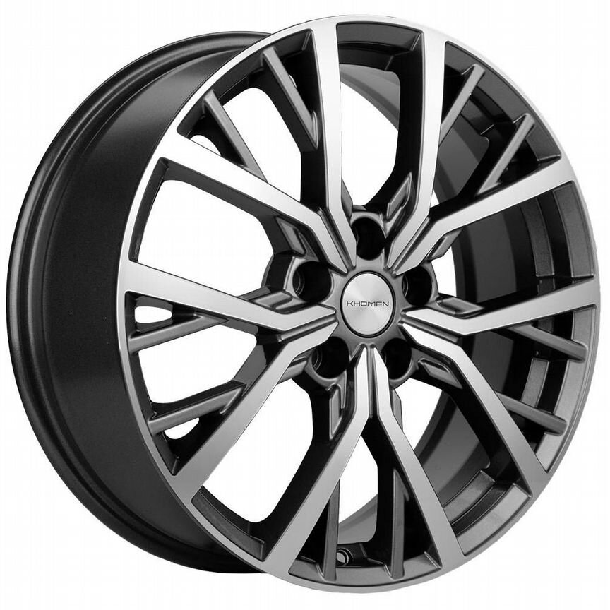 Диски Khomen KHW1806 7x18 5x114.3 ET48.5 D67.1 Gray-FP